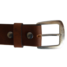 Load image into Gallery viewer, Solid Leather Belt Style# 401402
