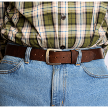 Load image into Gallery viewer, Solid Leather Belt Style# 401404
