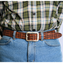 Load image into Gallery viewer, Solid Leather Belt Style# 402203
