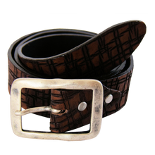 Load image into Gallery viewer, Solid Leather Belt Style# 402204
