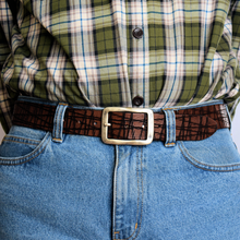 Load image into Gallery viewer, Solid Leather Belt Style# 402204
