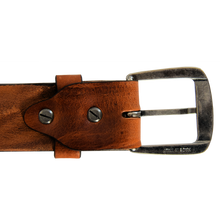 Load image into Gallery viewer, Solid Leather Belt Style# 403003
