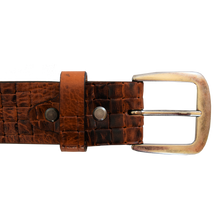 Load image into Gallery viewer, Solid Leather Belt Style# 403103
