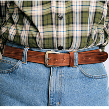 Load image into Gallery viewer, Solid Leather Belt Style# 403203
